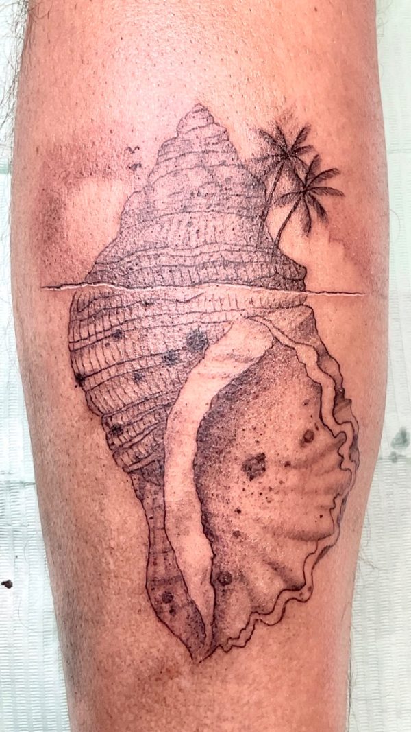 tattoo shell island